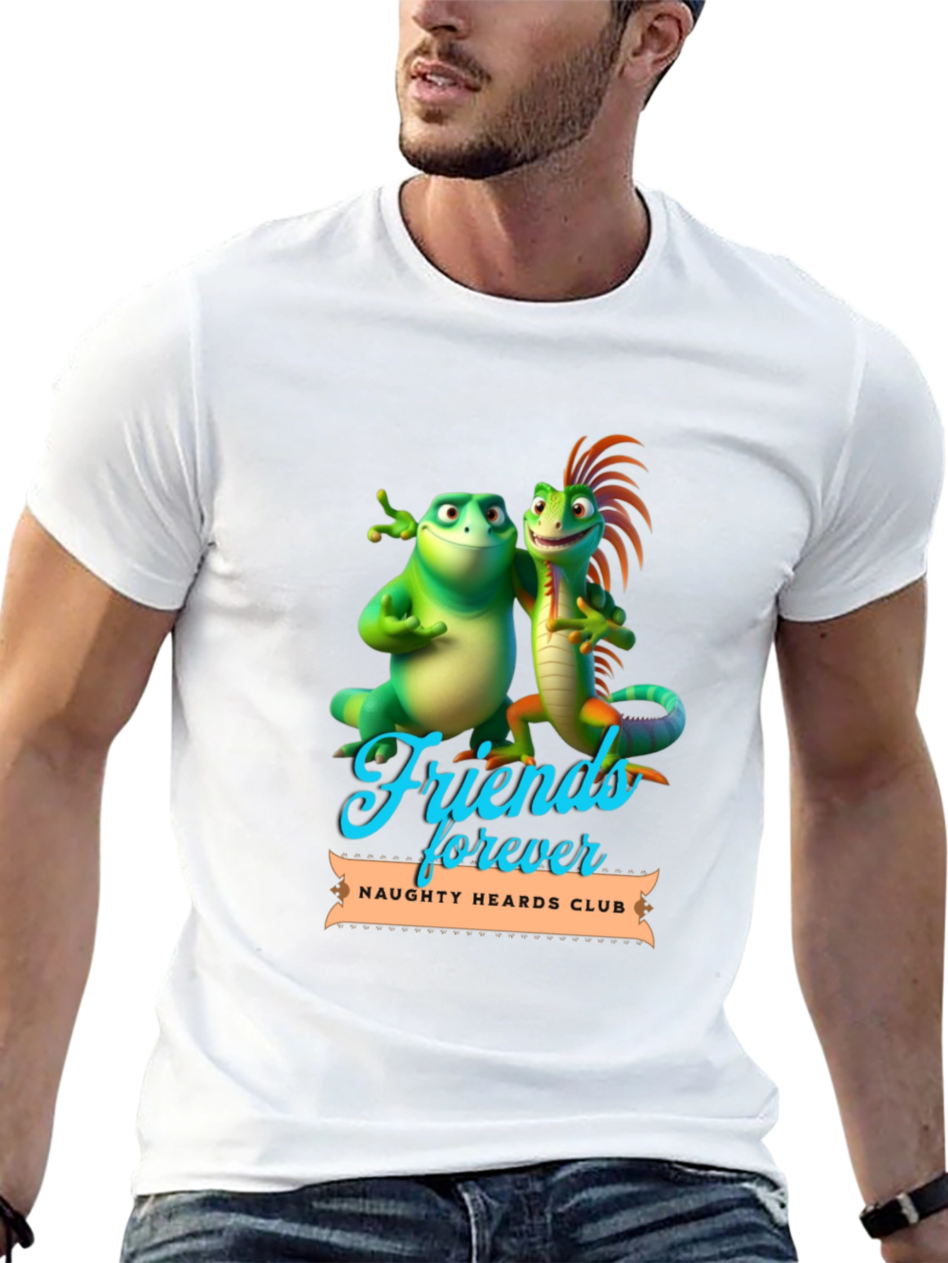 Friends Forever T-Shirt: Naughty Heards Club