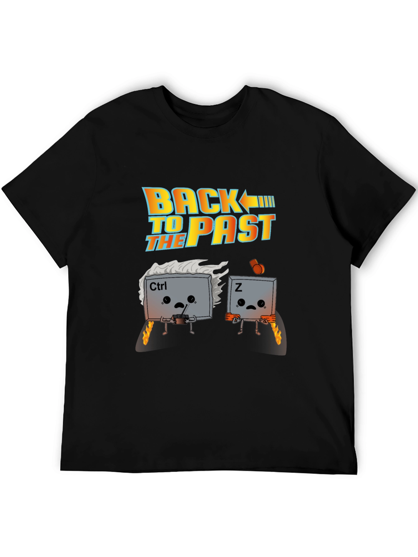 Back to the Past Ctrl+Z Graphic Tee