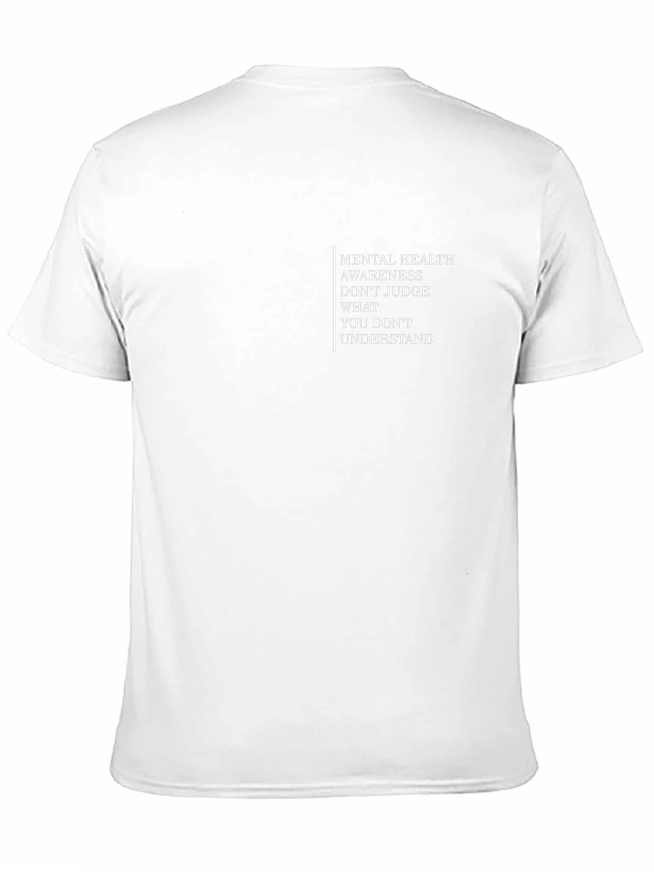 Mental Health Awareness Graphic Tee - Black