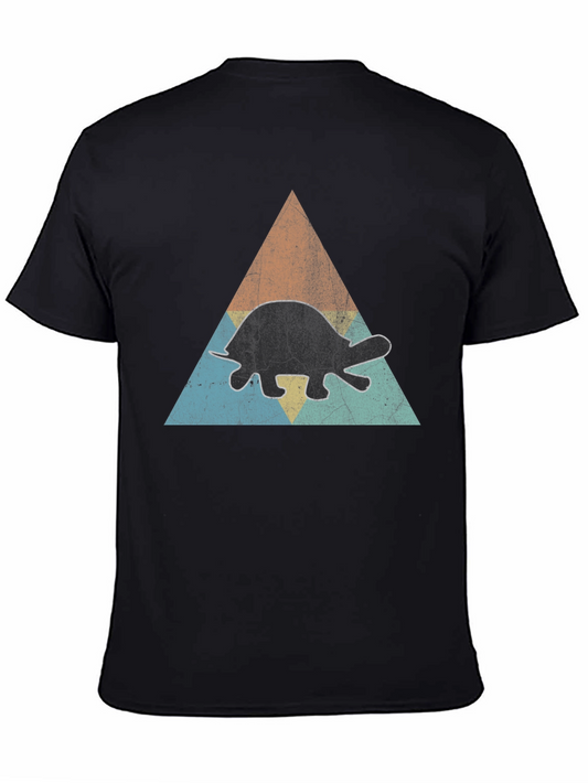 Retro Turtle Graphic T-Shirt - Cool Vintage Style