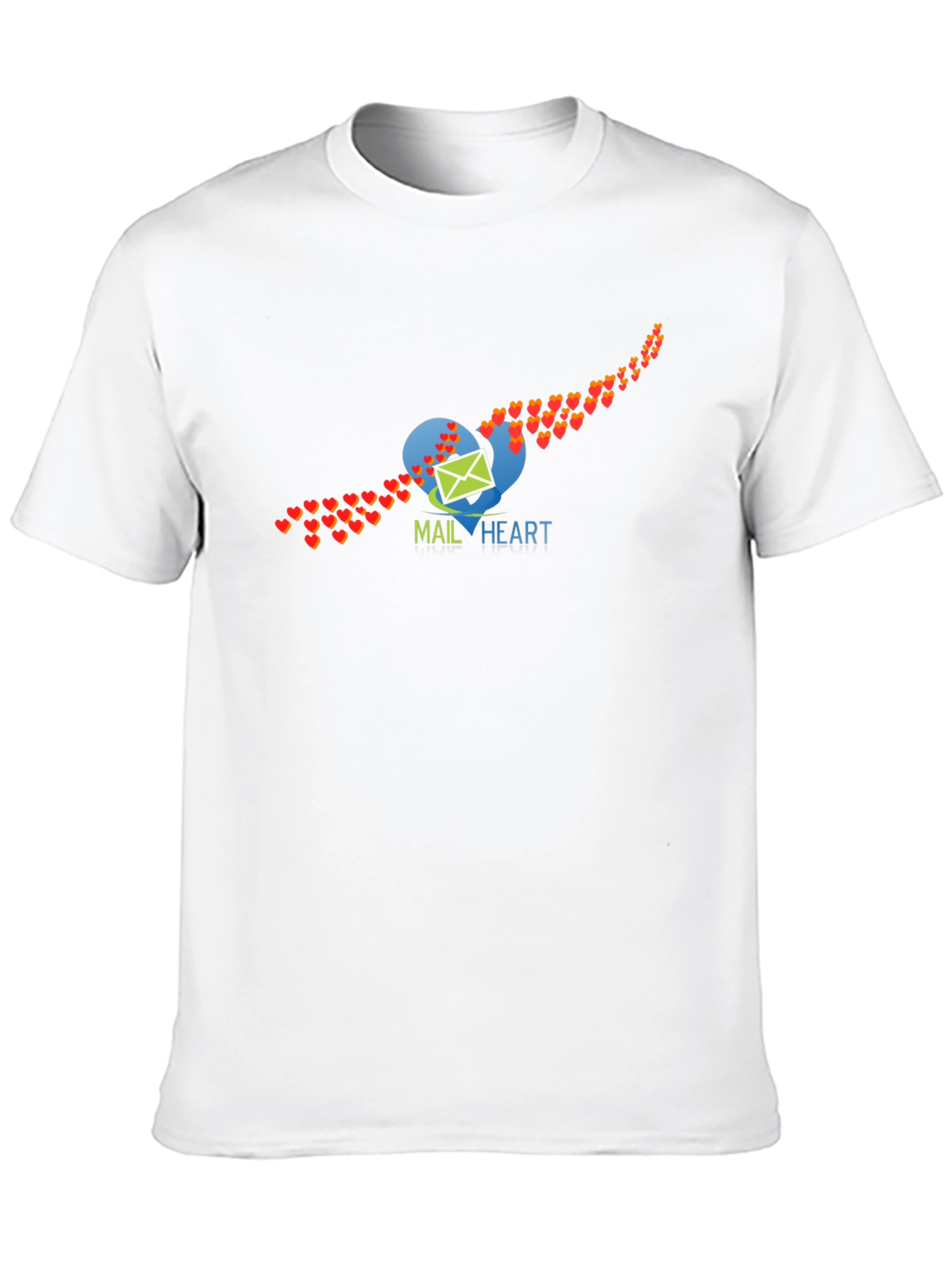 Mail Heart Graphic Tee - Unique Design