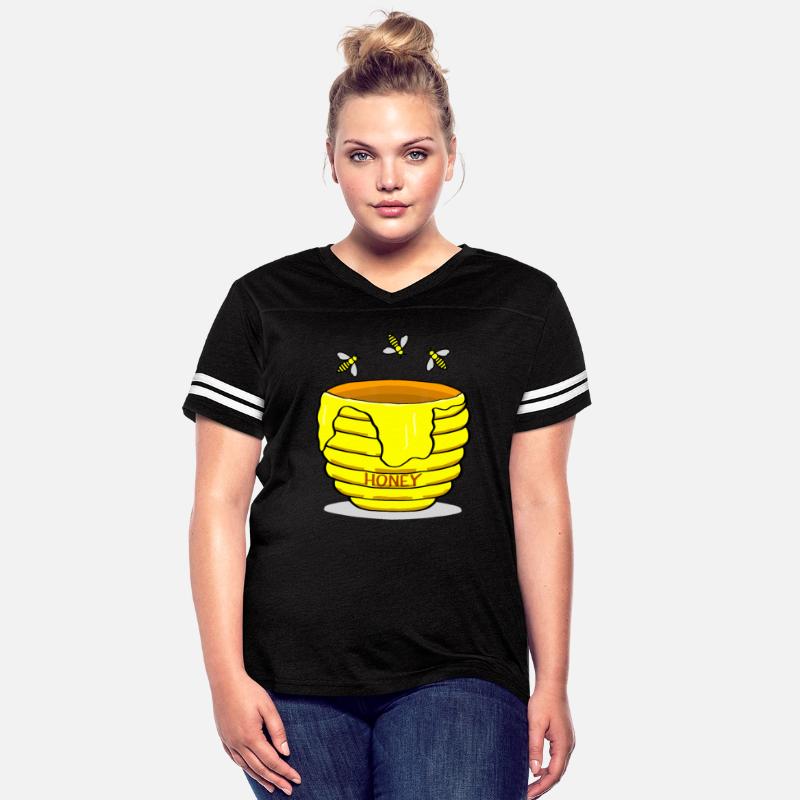 Honey Pot With Honey Bees Sweet Gift