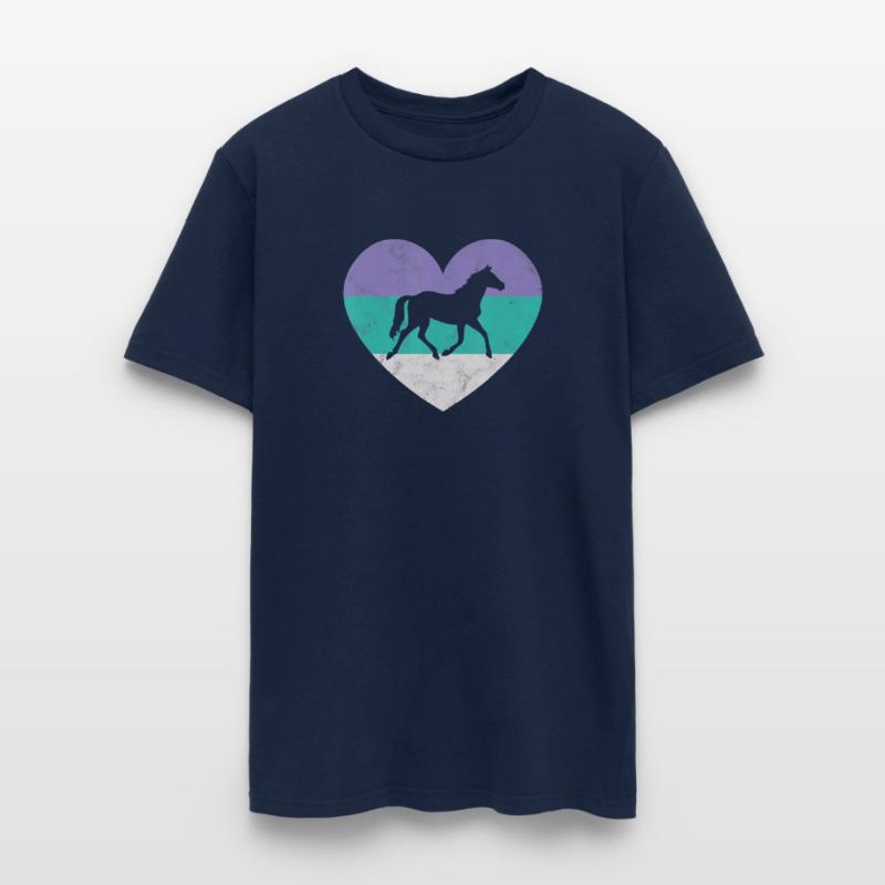 Horse Gift Shirt For Women Girls Retro Vintag