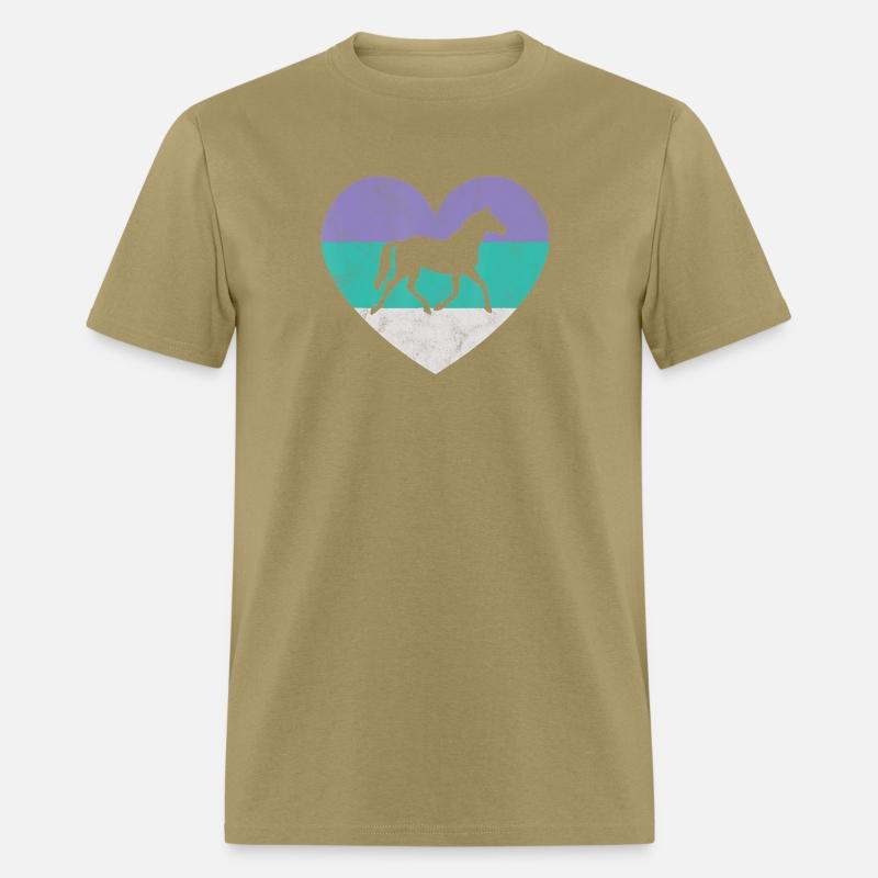 Horse Gift Shirt For Women Girls Retro Vintag