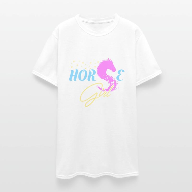 Horse Girl T-Shirt Horse Lovers Gift Equestrian