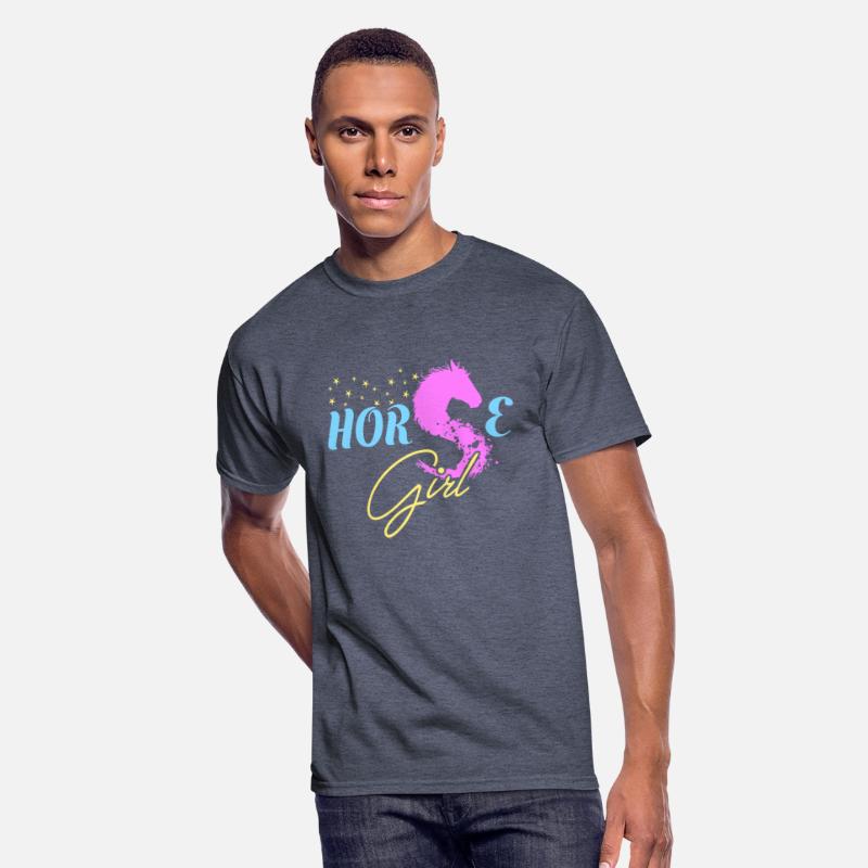 Horse Girl T-Shirt Horse Lovers Gift Equestrian