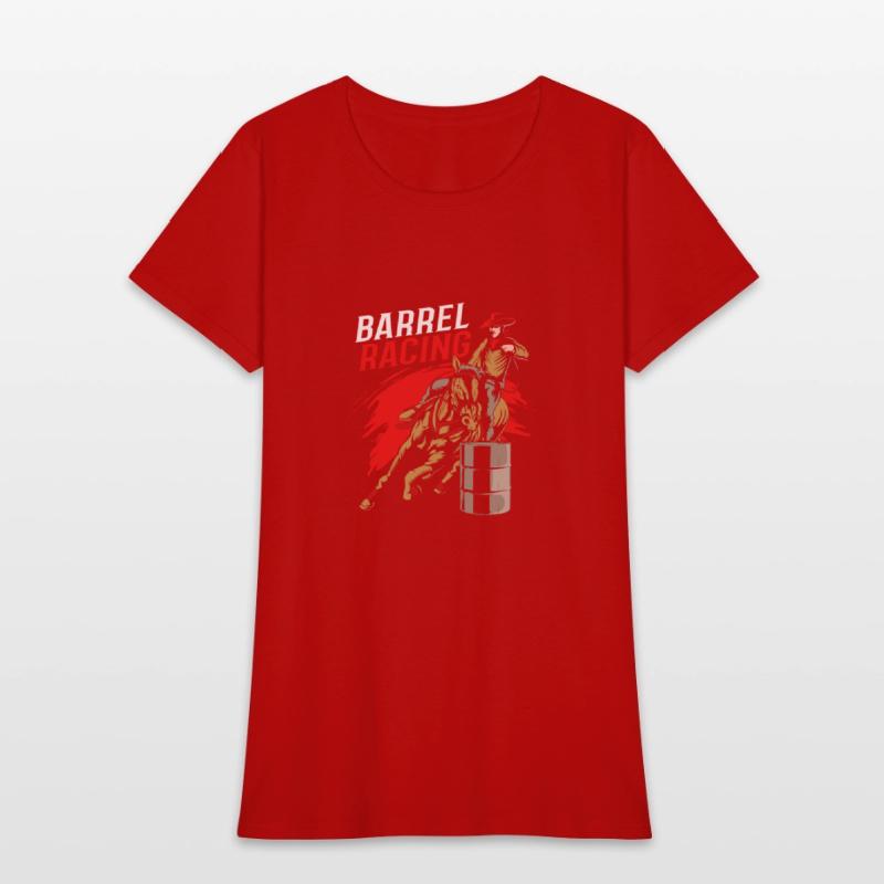 Horse Riding Cowgirl Barrel Racing Rodeo