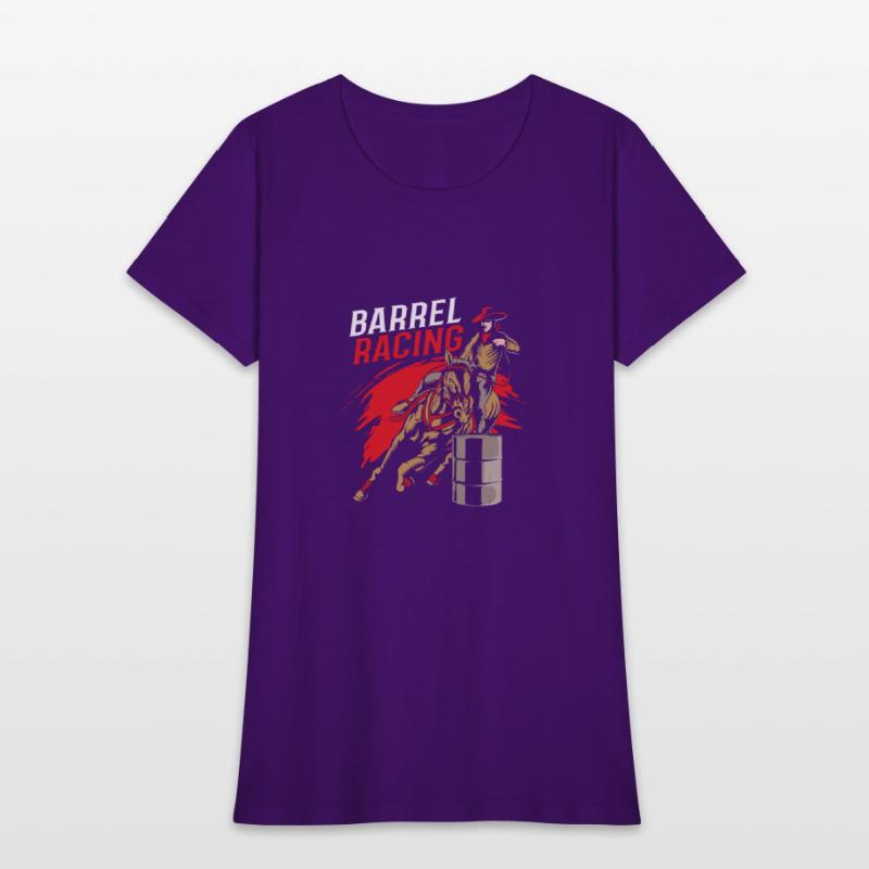 Horse Riding Cowgirl Barrel Racing Rodeo