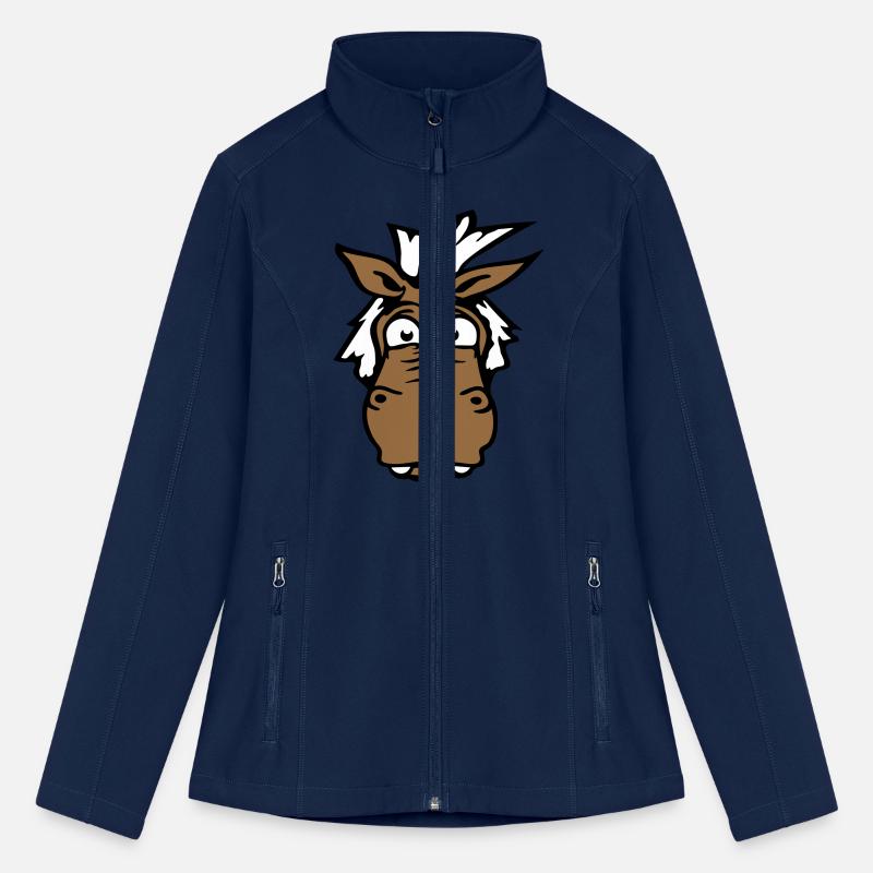 Horse Scared Afraid Fearful Funny Grimace Cartoon