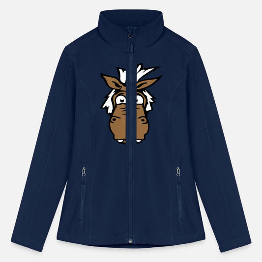 Horse Scared Afraid Fearful Funny Grimace Cartoon