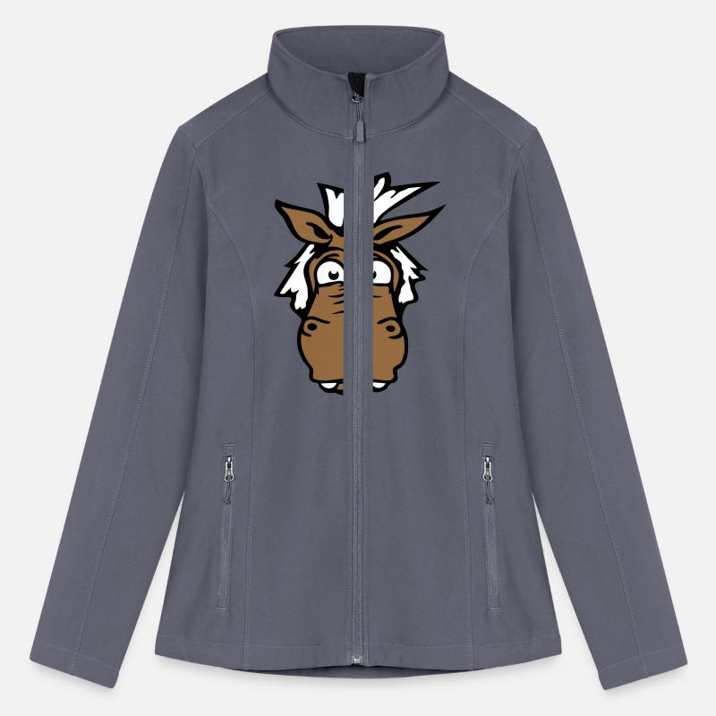 Horse Scared Afraid Fearful Funny Grimace Cartoon