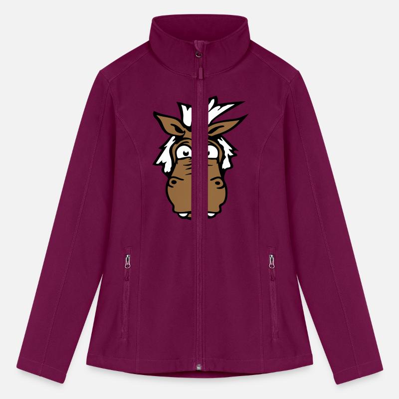 Horse Scared Afraid Fearful Funny Grimace Cartoon