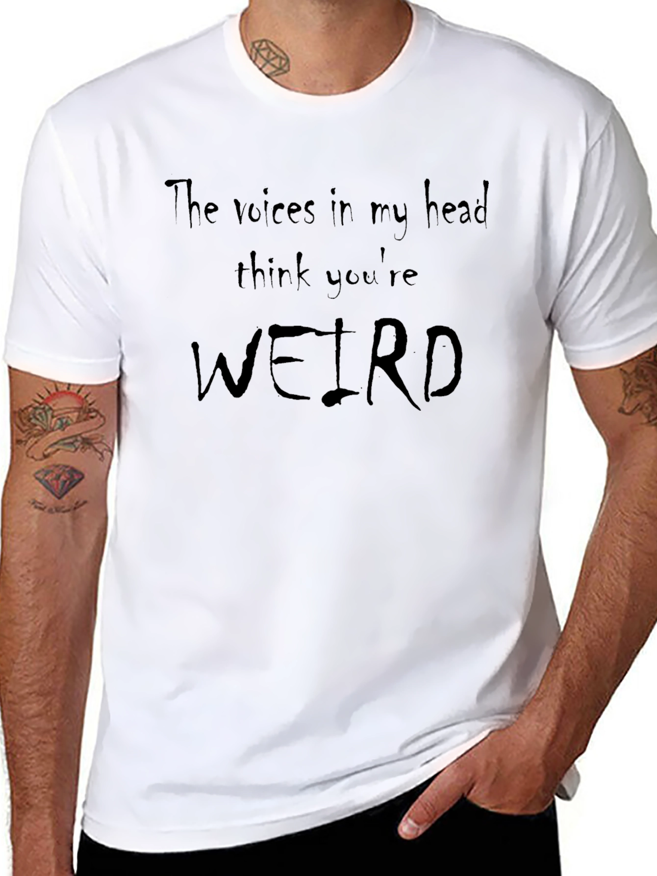 The Voices in My Head Weird T-Shirt