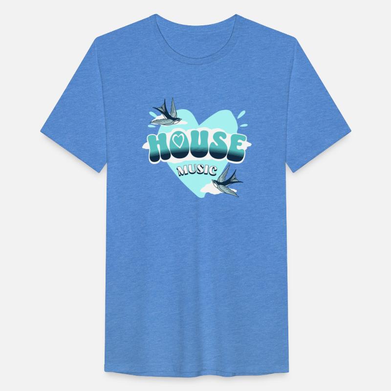 HOUSE MUSIC - HOUSE IS WHERE THE HEART IS (Blue)