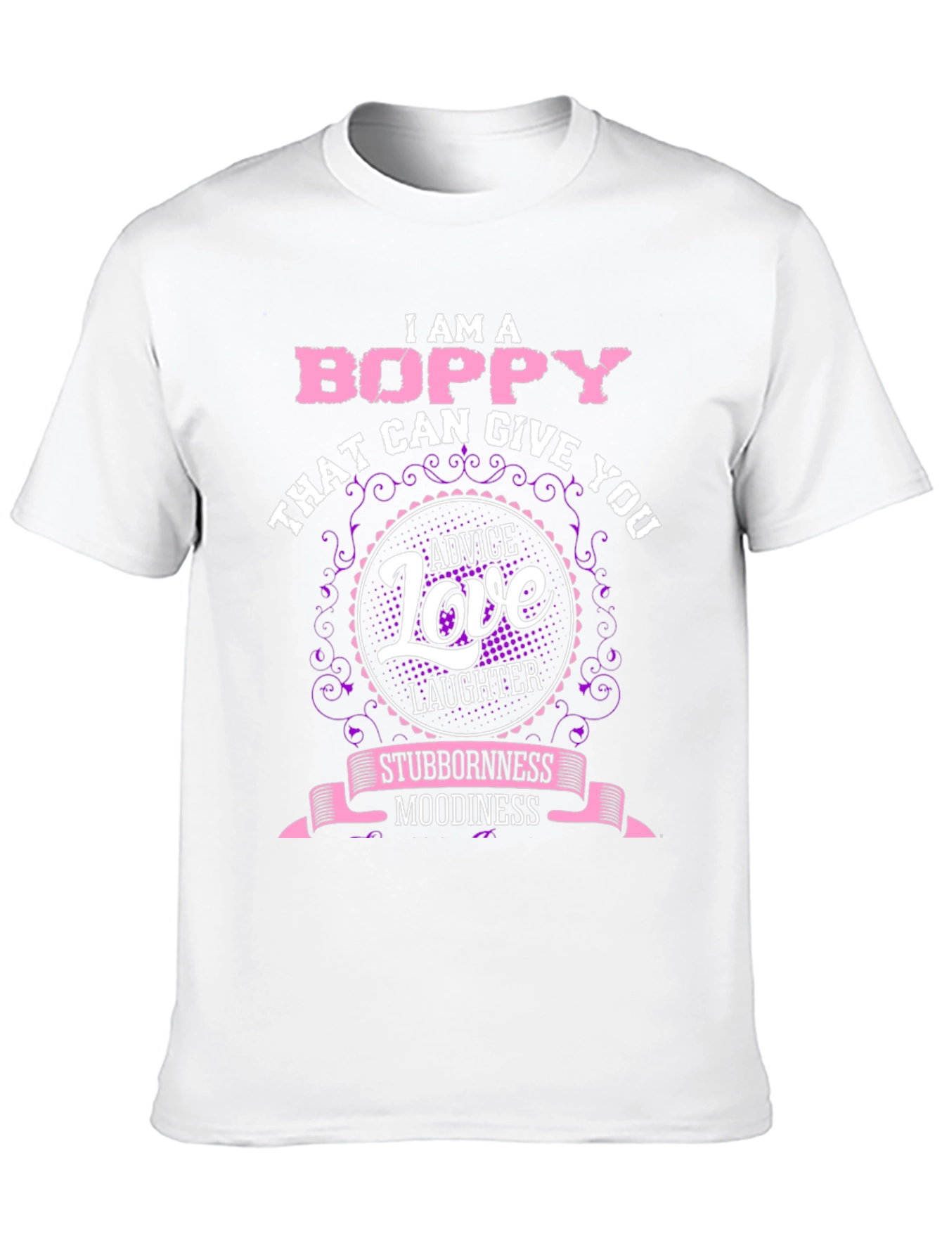 I am a Boppy Graphic T-Shirt Novelty Family Tee