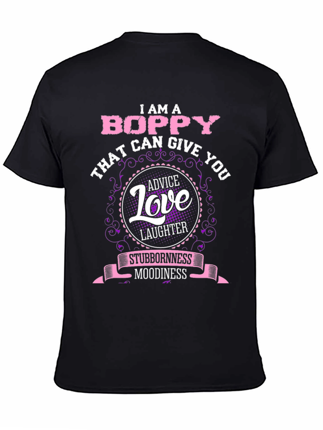 I am a Boppy Graphic T-Shirt Novelty Family Tee