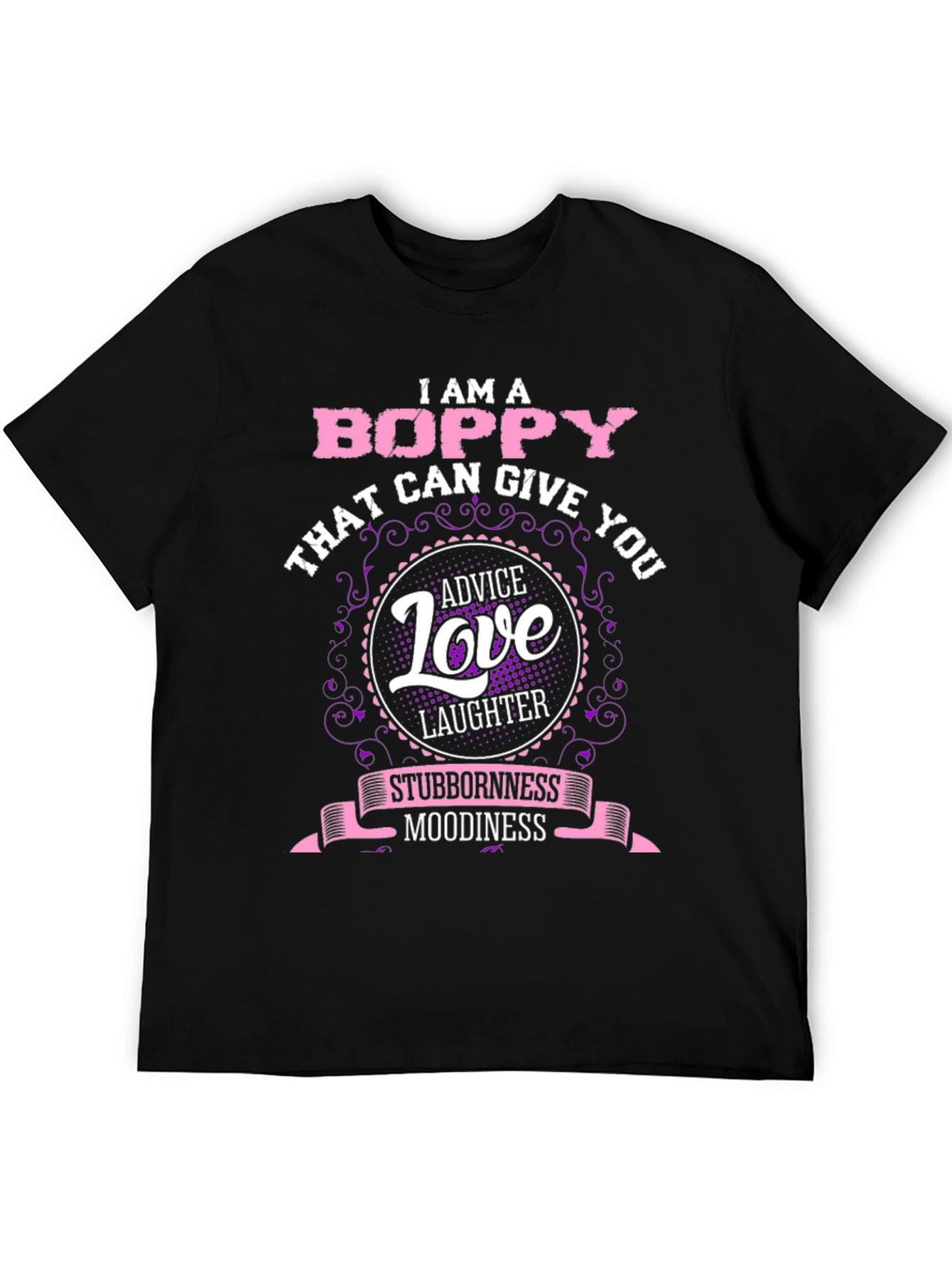 I am a Boppy Graphic T-Shirt Novelty Family Tee