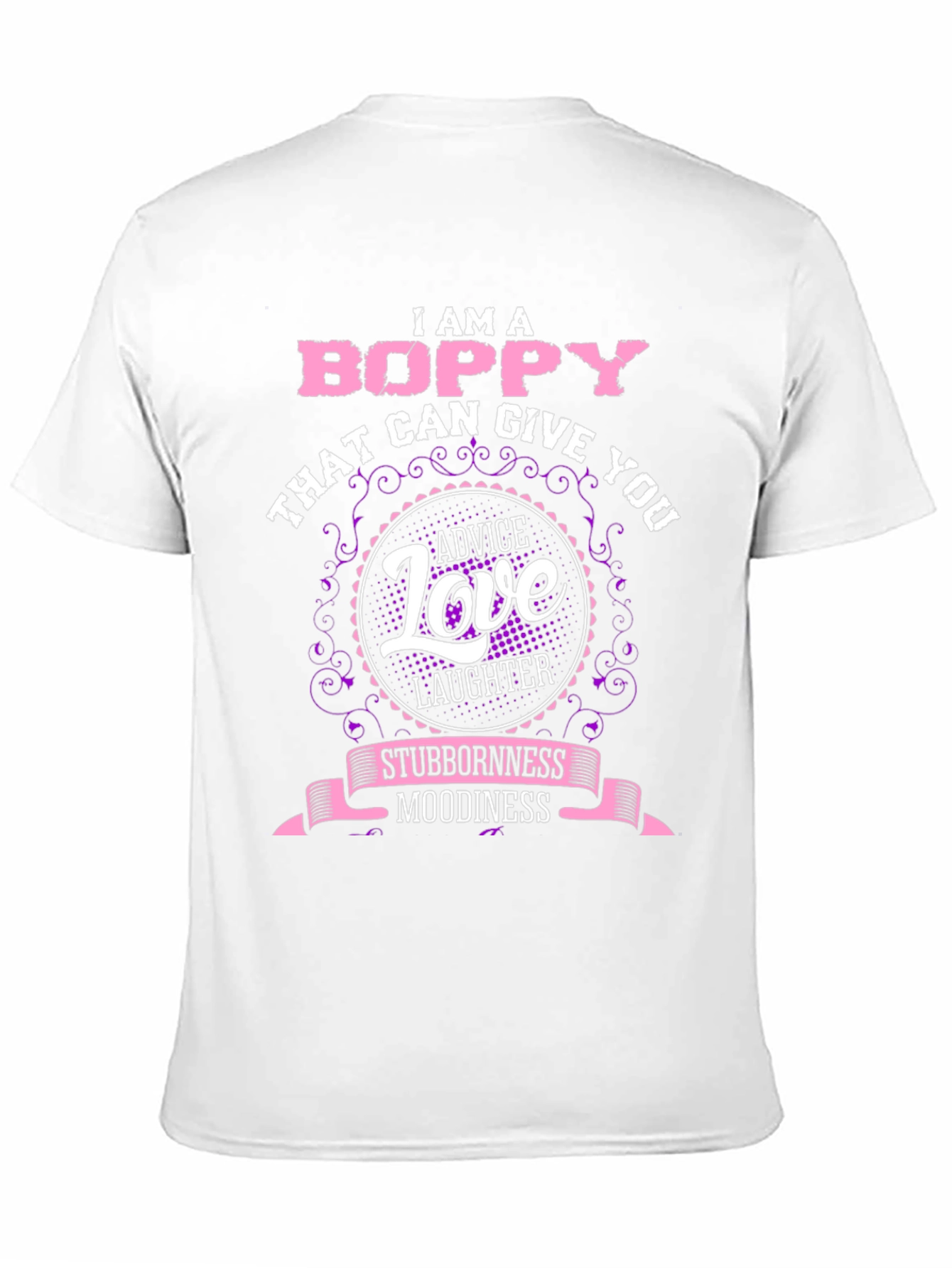 I am a Boppy Graphic T-Shirt Novelty Family Tee