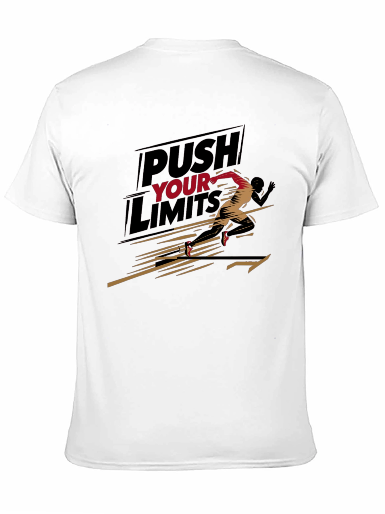 Push Your Limits Graphic Tee - Motivation