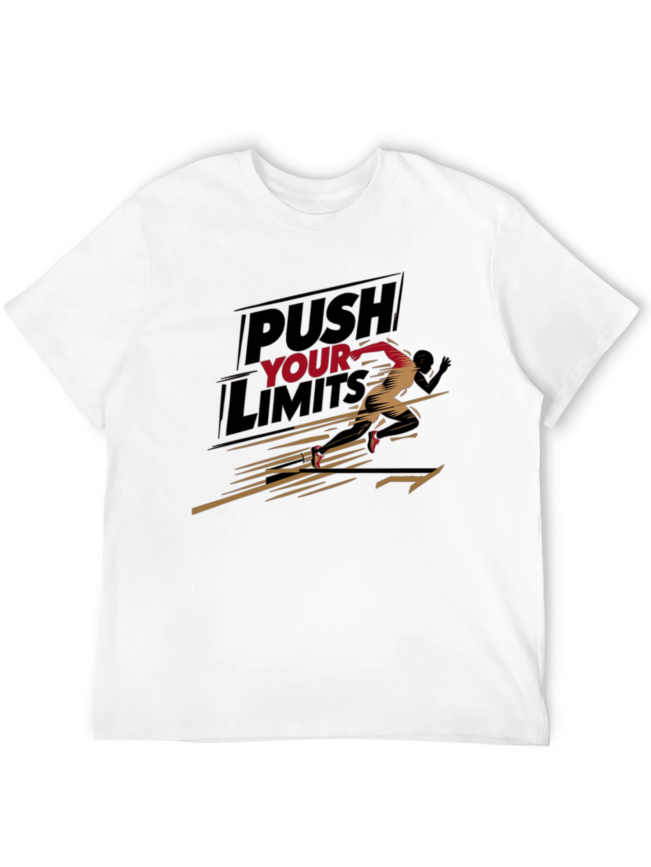 Push Your Limits Graphic Tee - Motivation