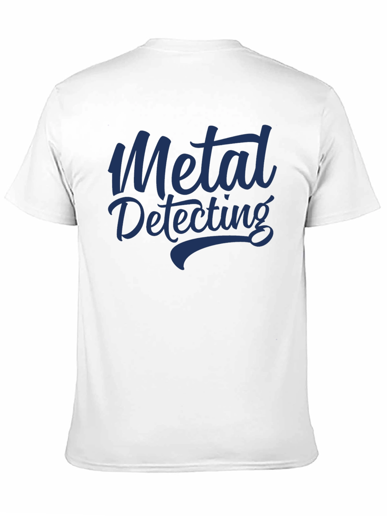 Metal Detecting Graphic Tee - Black