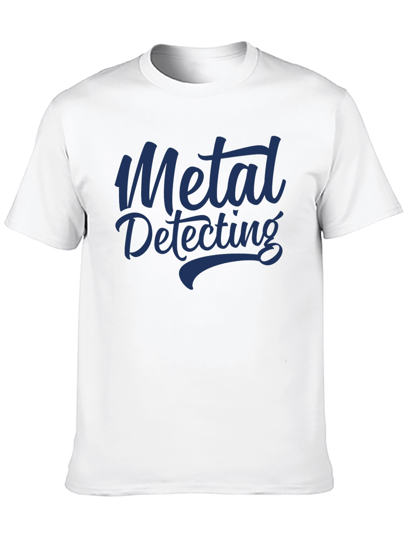 Metal Detecting Graphic Tee - Black