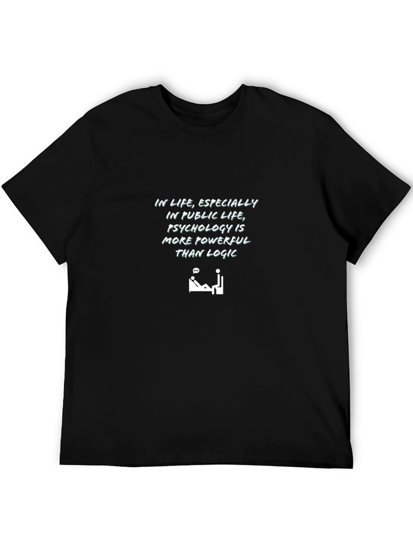 Psychology T-Shirt: Logic vs. Power