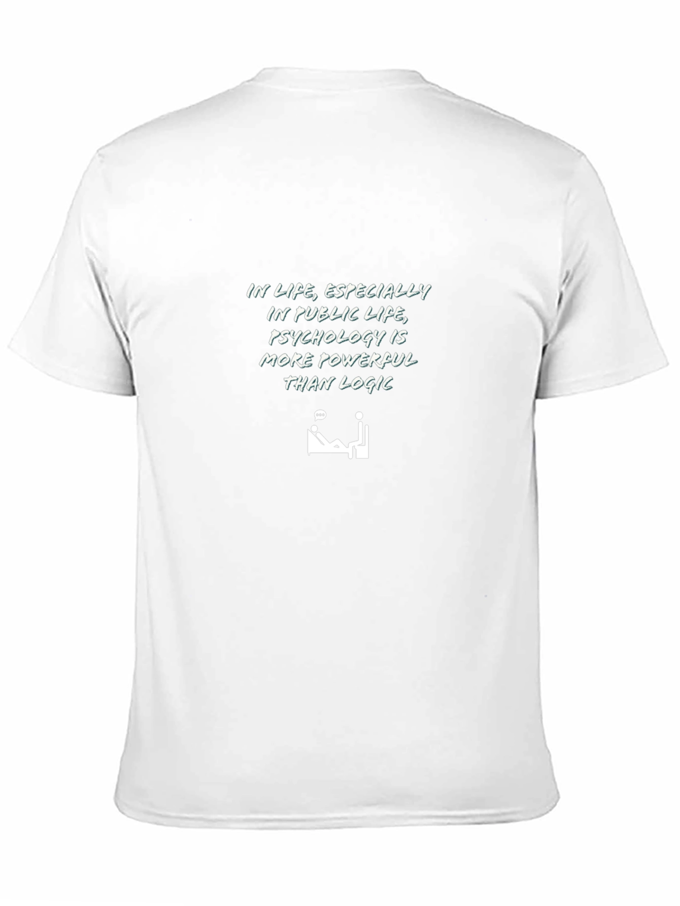Psychology T-Shirt: Logic vs. Power