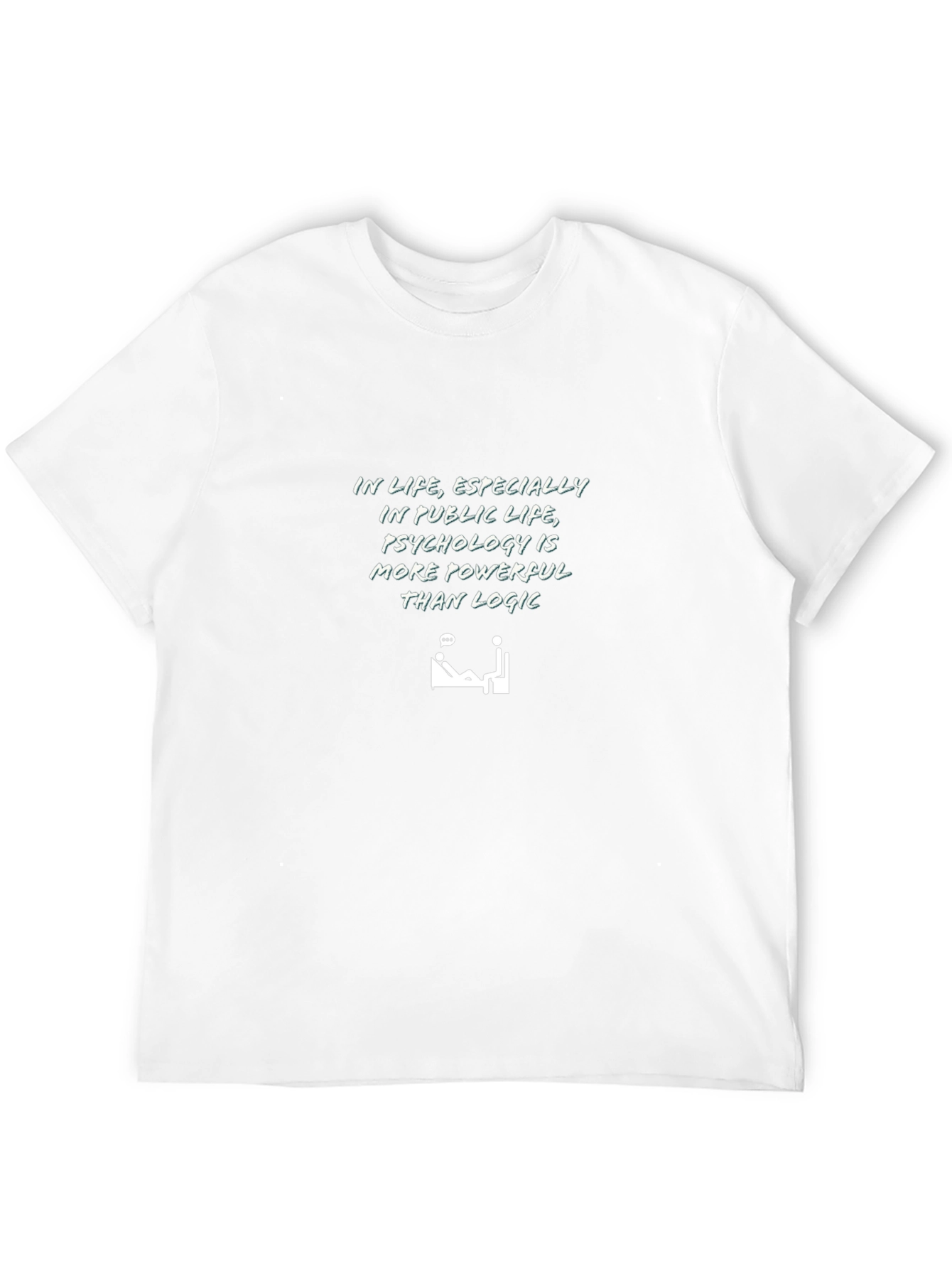 Psychology T-Shirt: Logic vs. Power