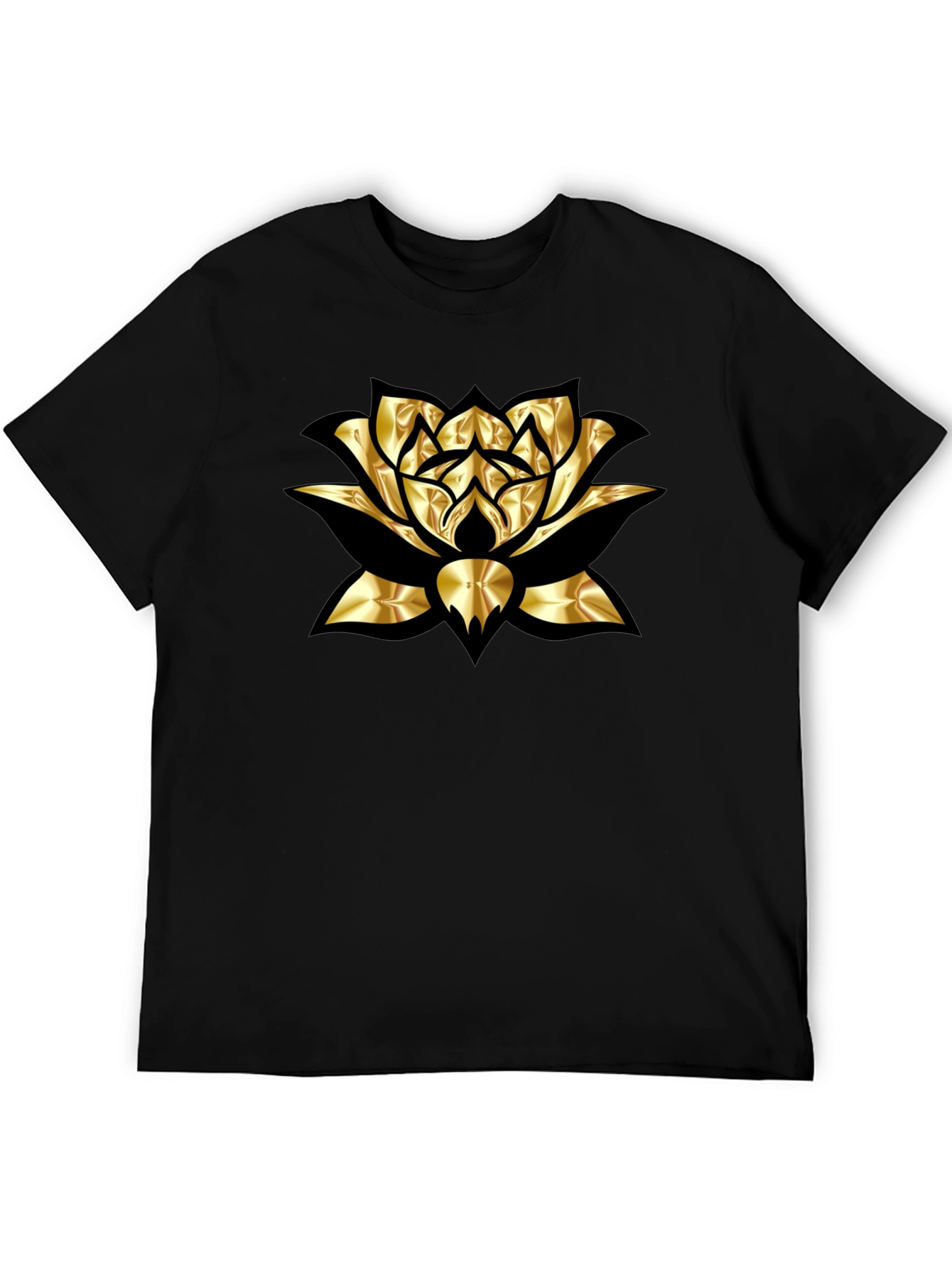 Golden Lotus Graphic Tee