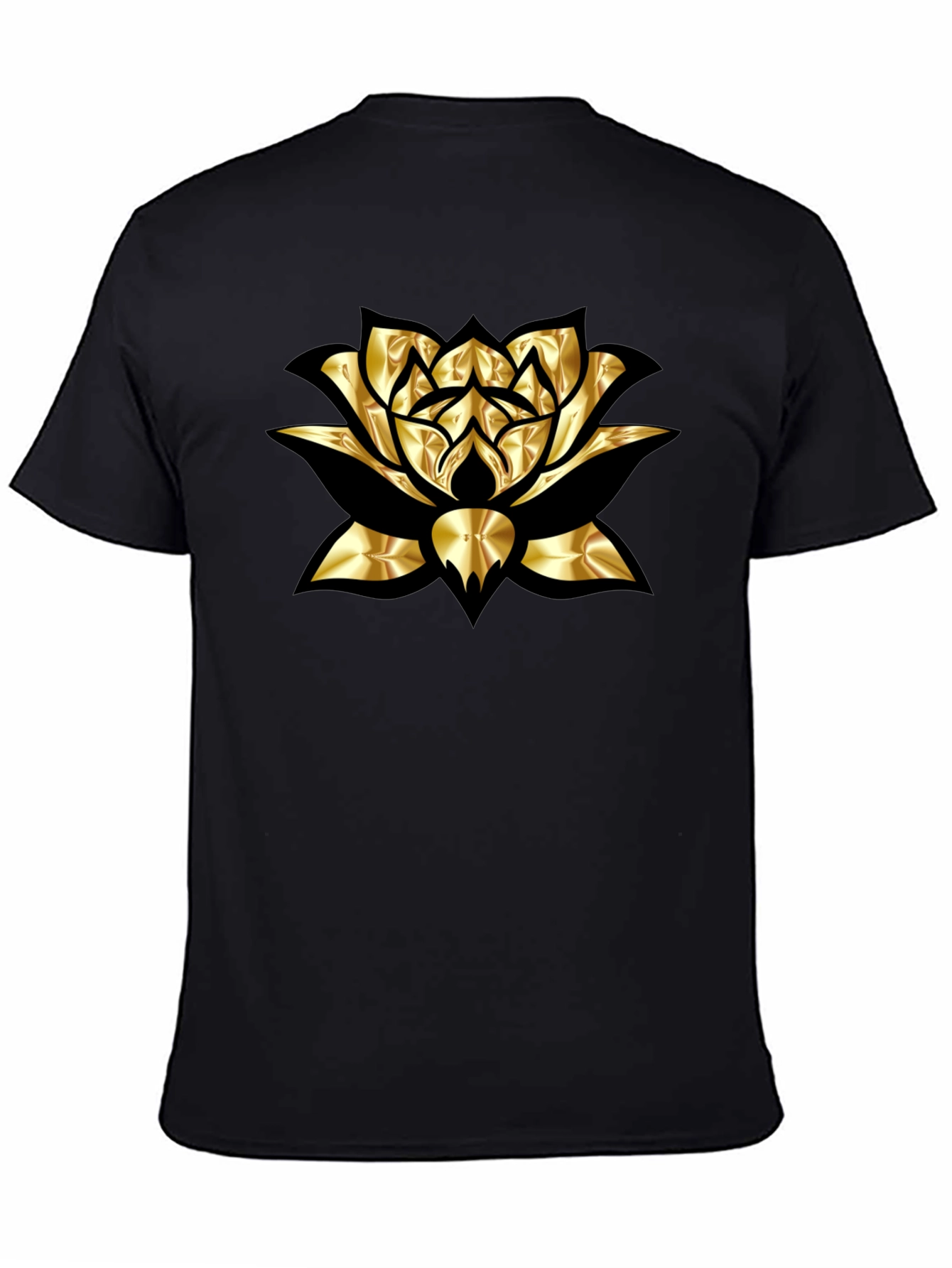 Golden Lotus Graphic Tee
