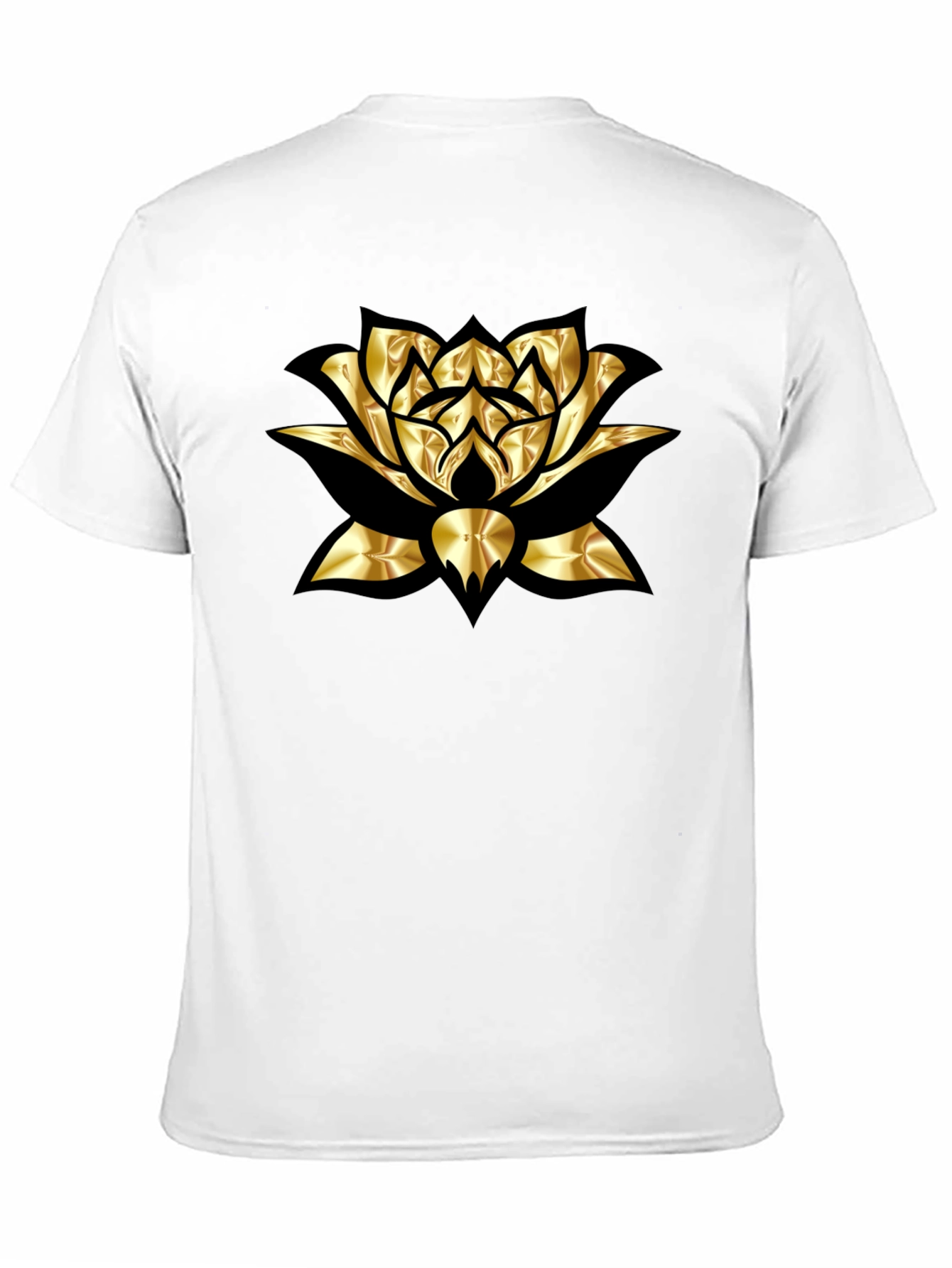 Golden Lotus Graphic Tee