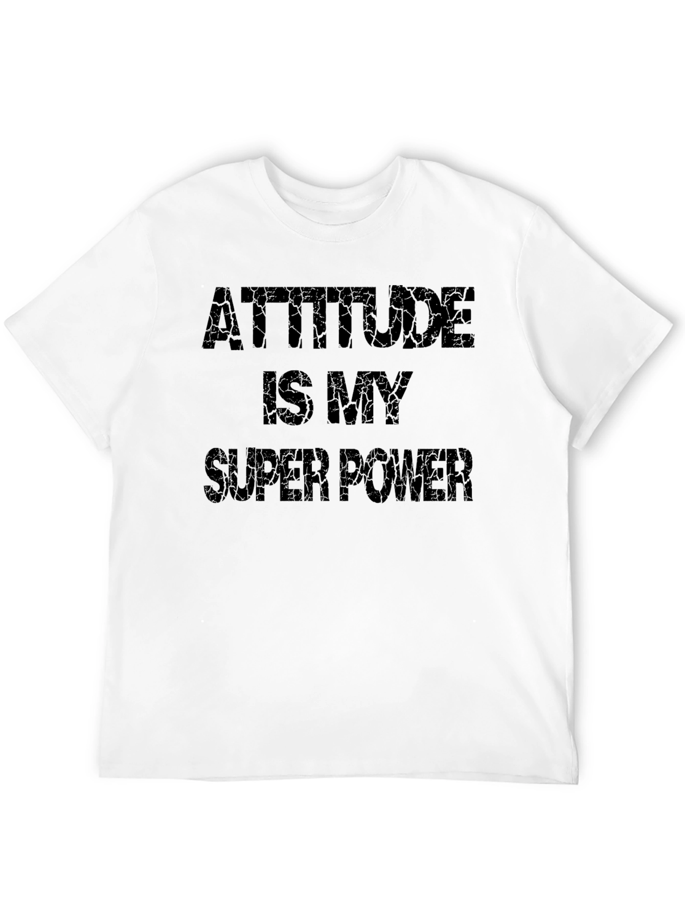 Attitude Is My Super Power Graphic T-Shirt