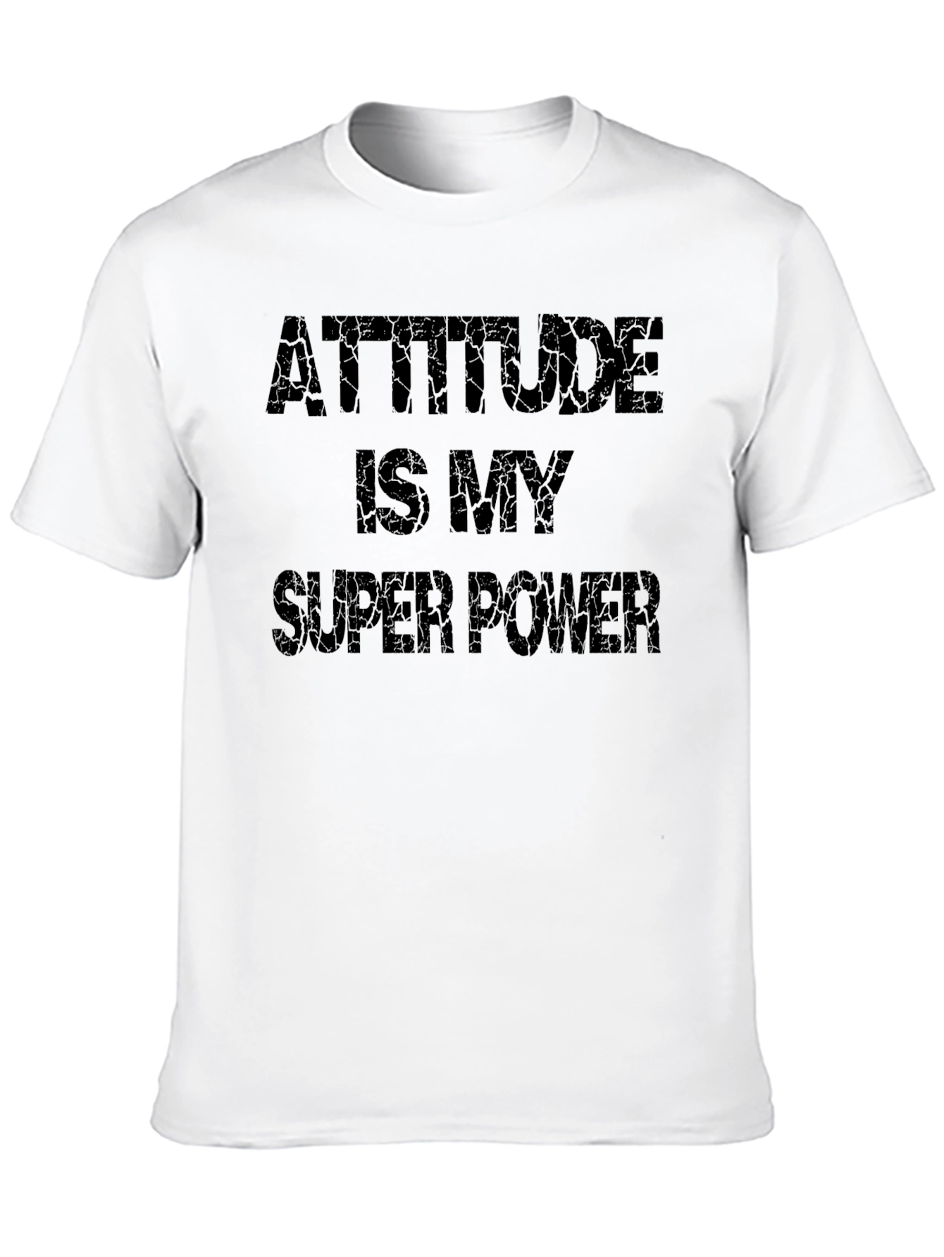 Attitude Is My Super Power Graphic T-Shirt