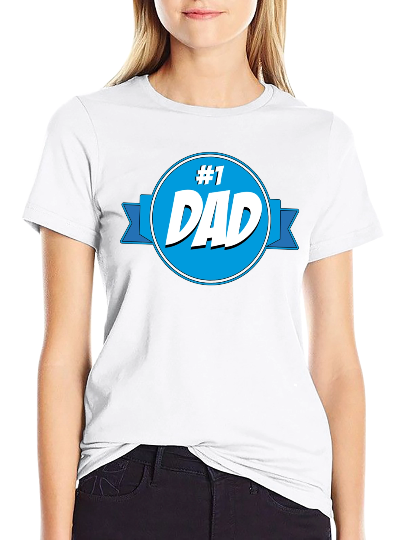 #1 Dad T-Shirt - Fathers Day Gift