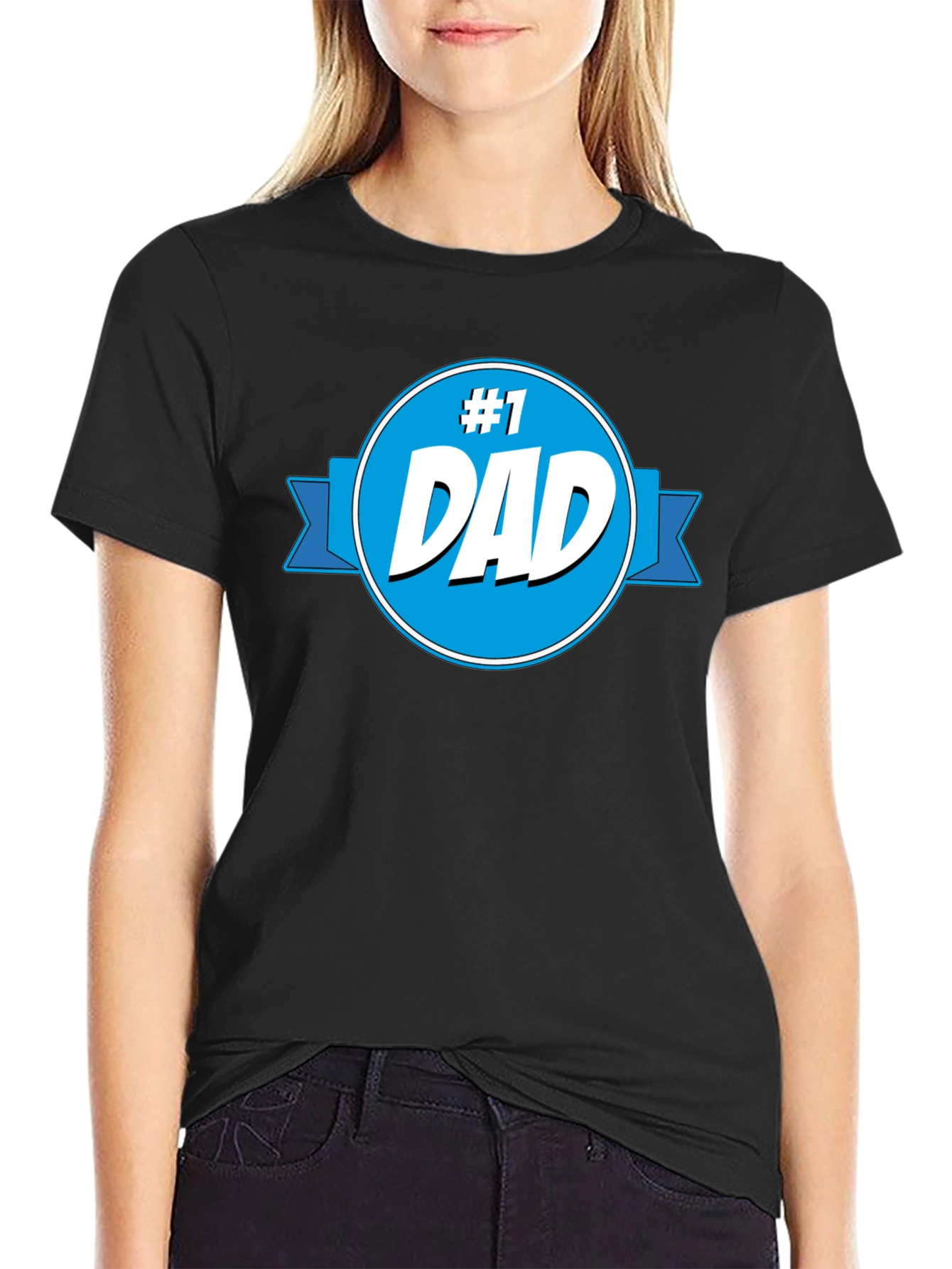 #1 Dad T-Shirt - Fathers Day Gift