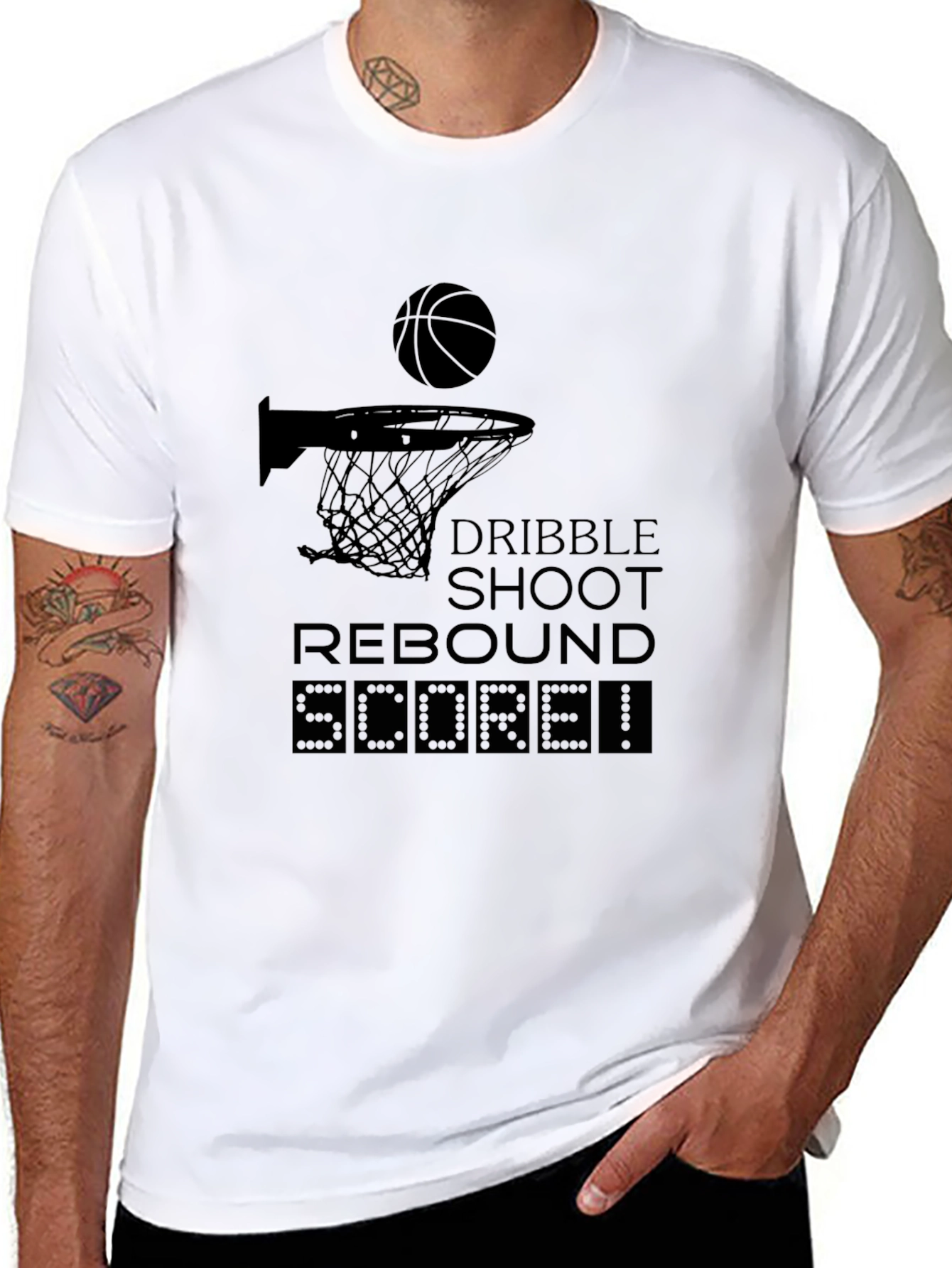 Basketball Graphic T-Shirt