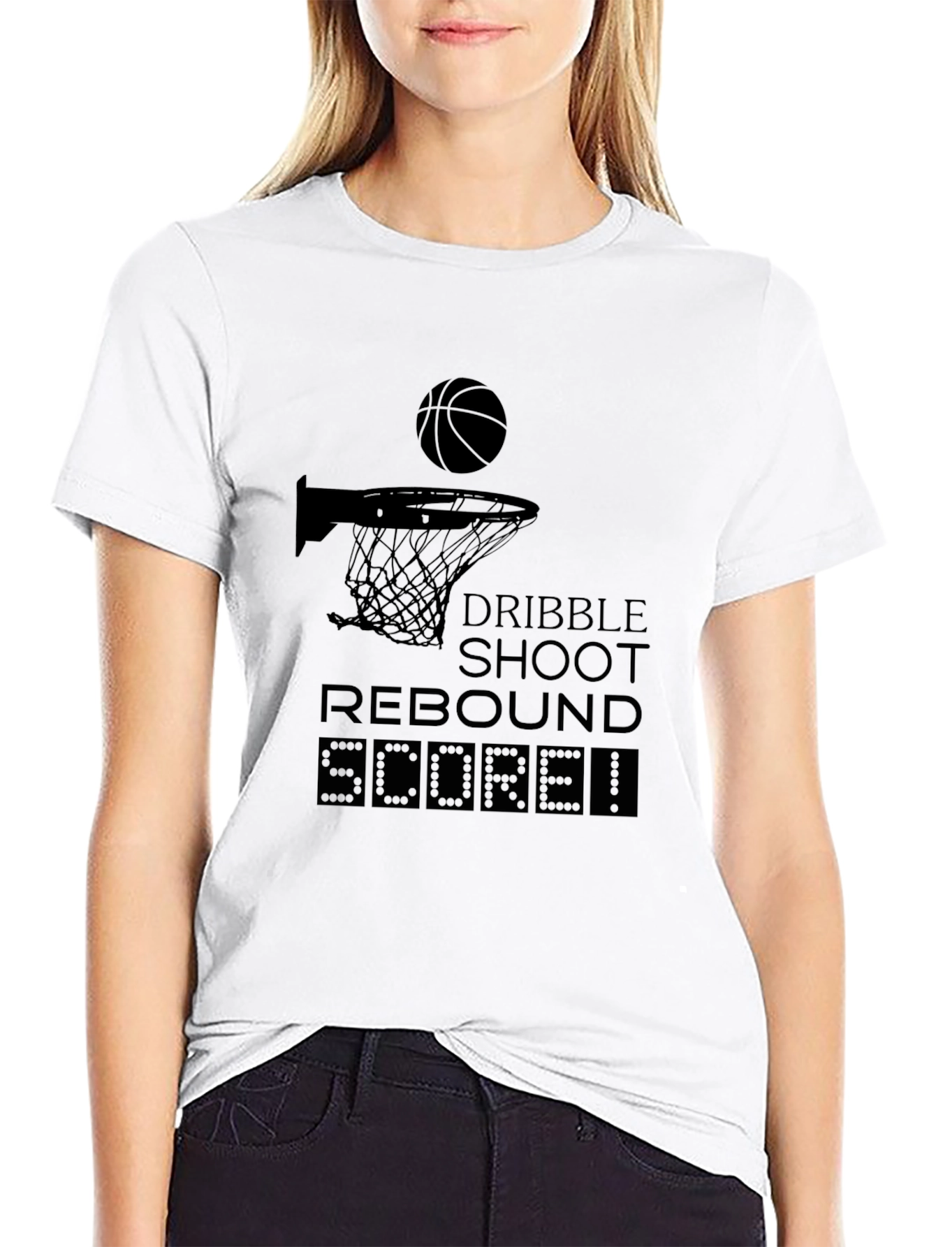 Basketball Graphic T-Shirt