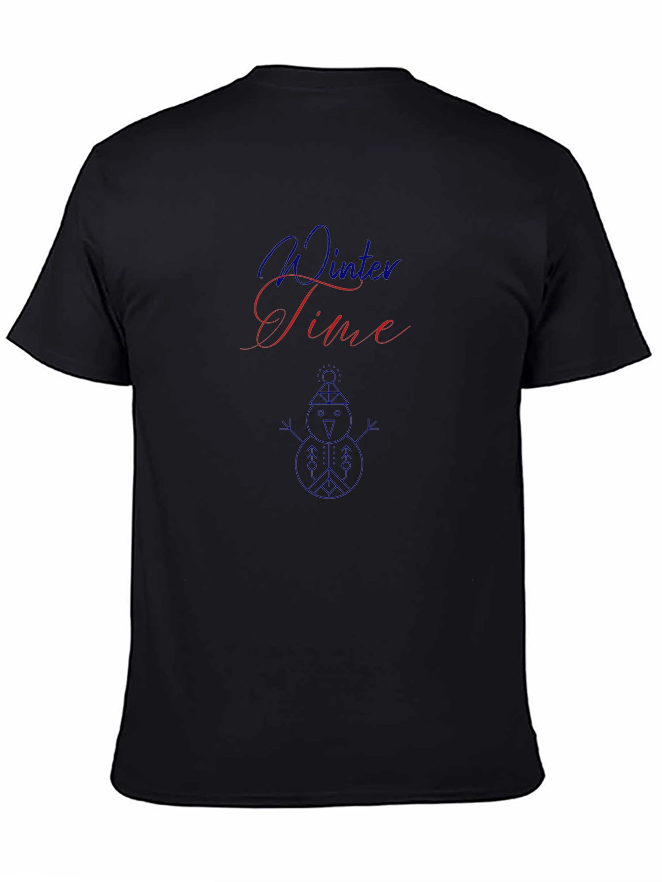 Winter Time Graphic Tee - Stylish Holiday Apparel
