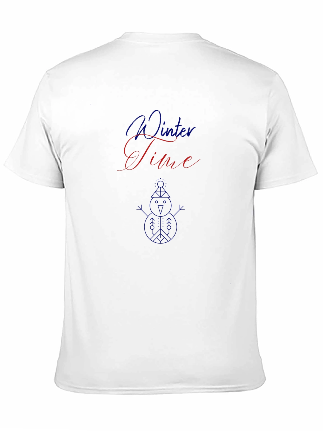 Winter Time Graphic Tee - Stylish Holiday Apparel