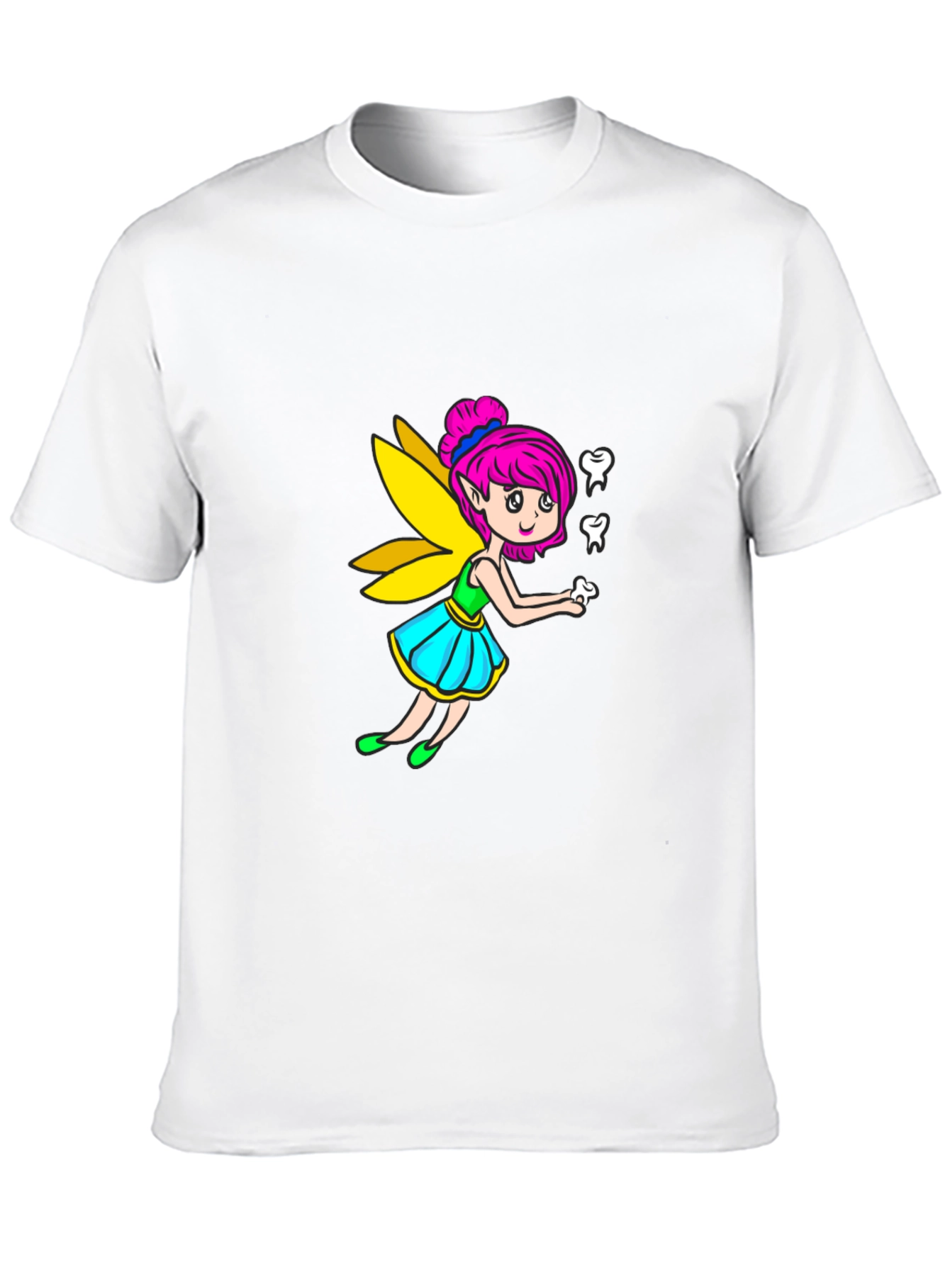 Tooth Fairy Graphic Tee - Fun Whimsical Design