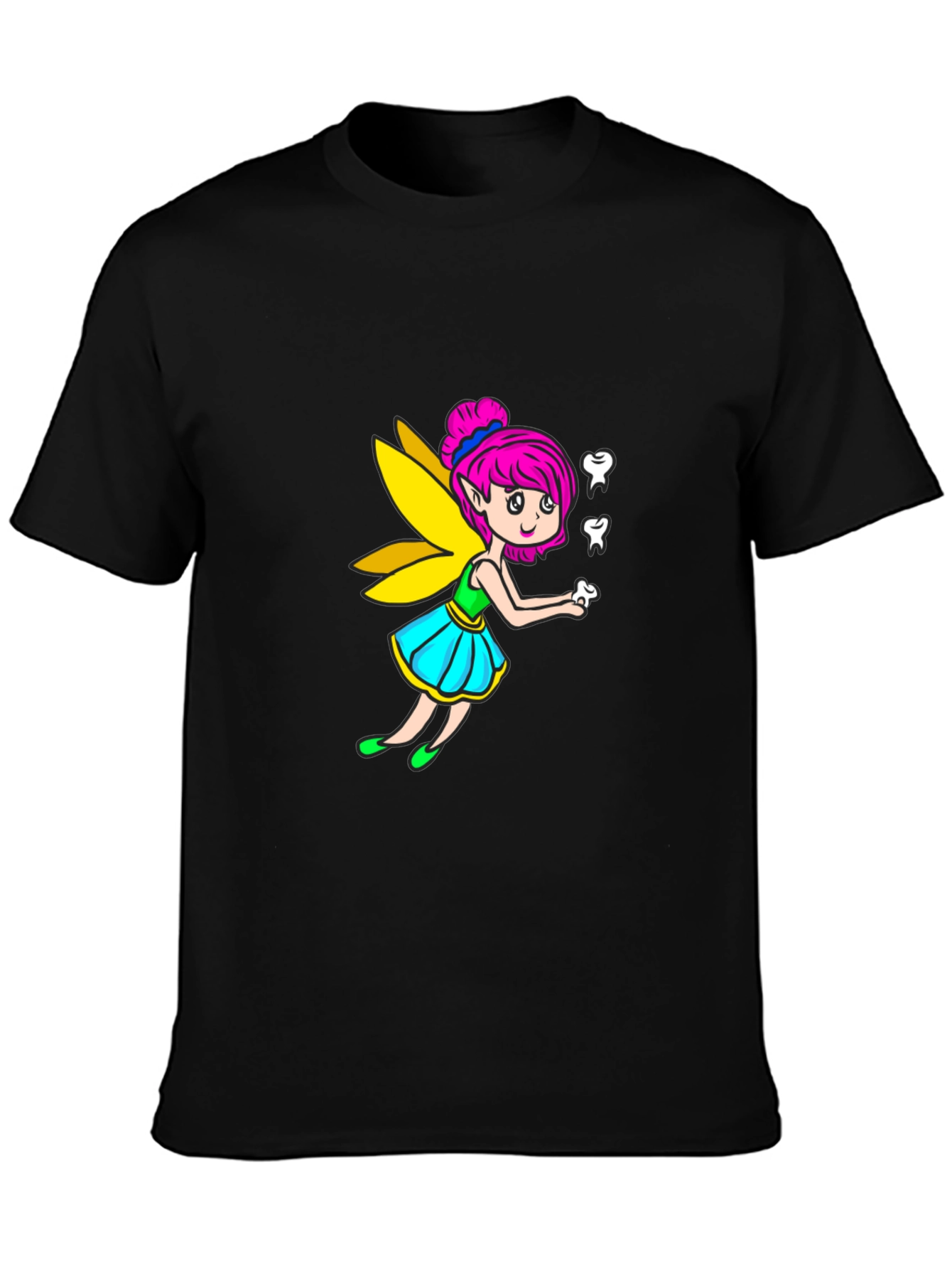 Tooth Fairy Graphic Tee - Fun Whimsical Design