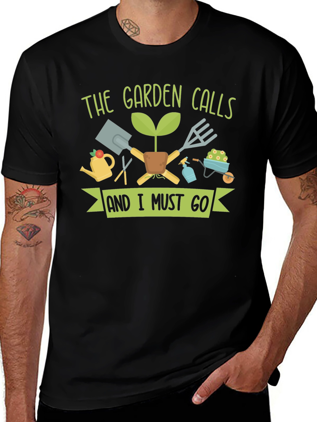 The Garden Calls T-Shirt - Gardening Lover Tee