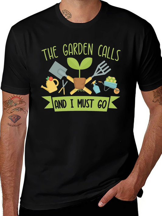 The Garden Calls T-Shirt - Gardening Lover Tee