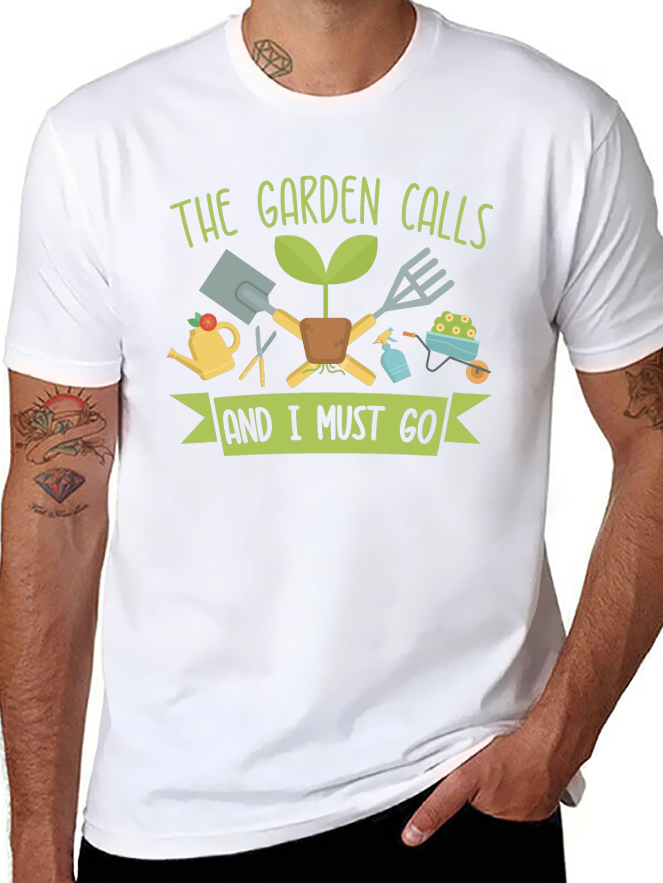 The Garden Calls T-Shirt - Gardening Lover Tee