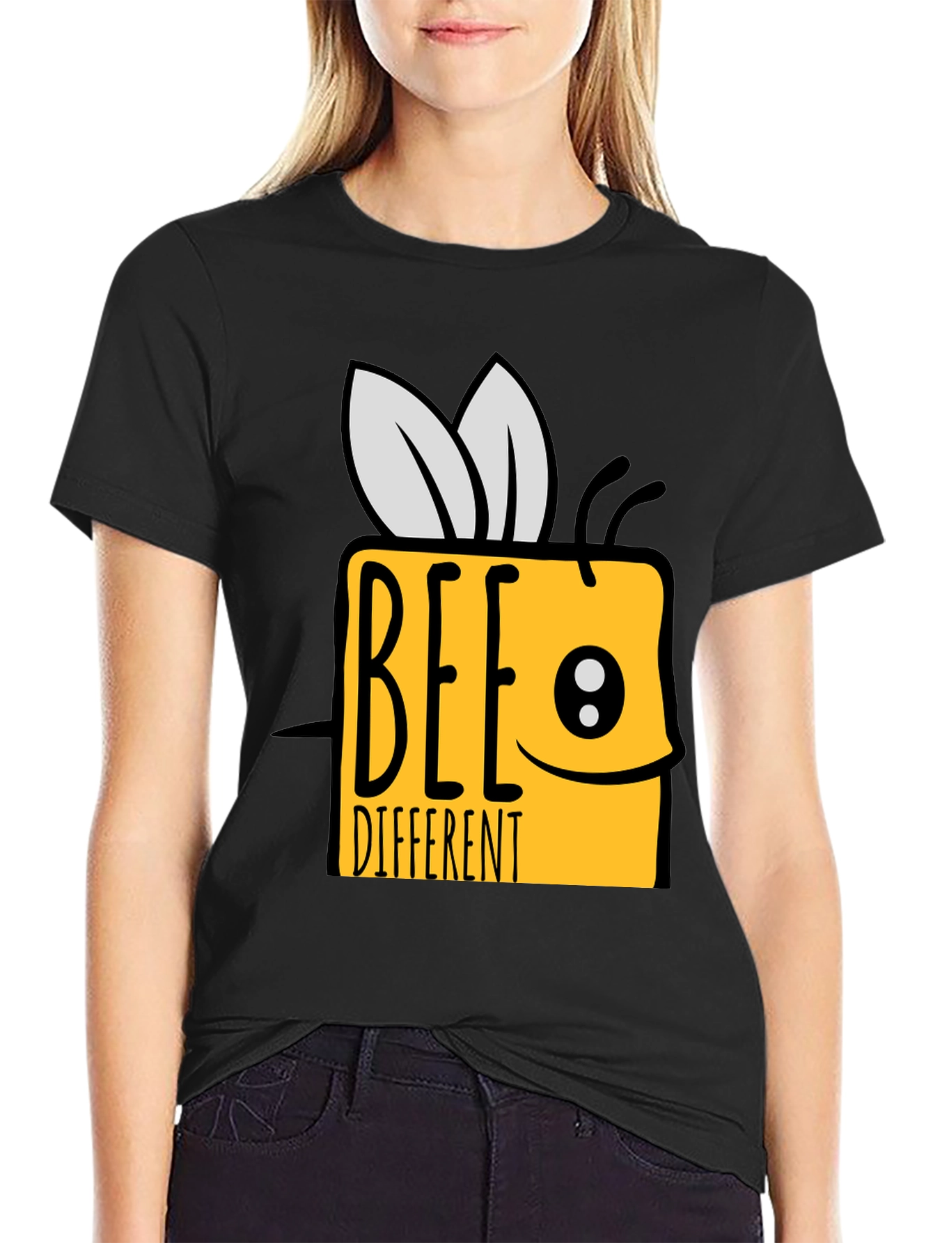 Bee Different Graphic T-Shirt - Unique Style