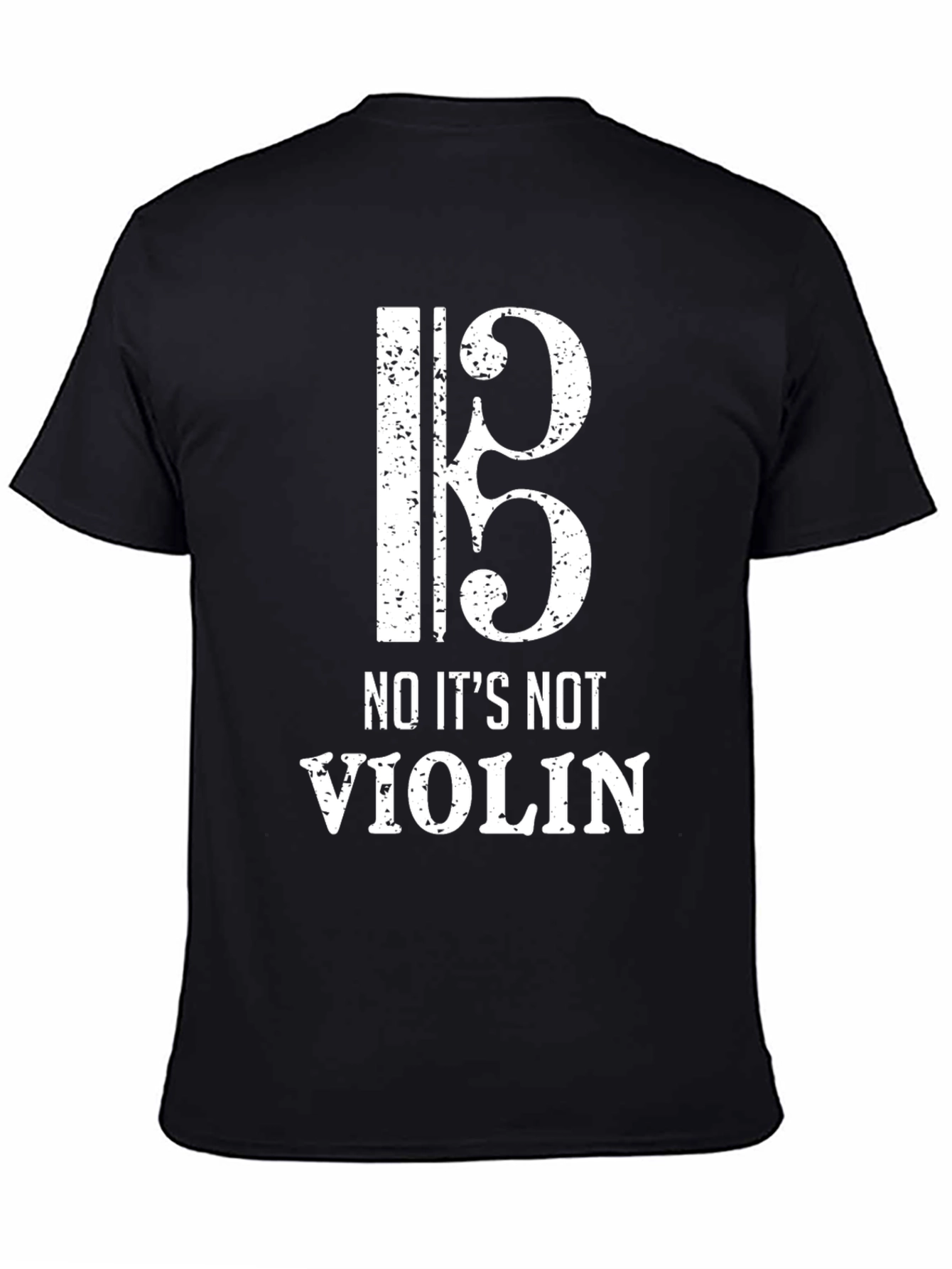 Viola Clef T-Shirt - No Its Not Violin!