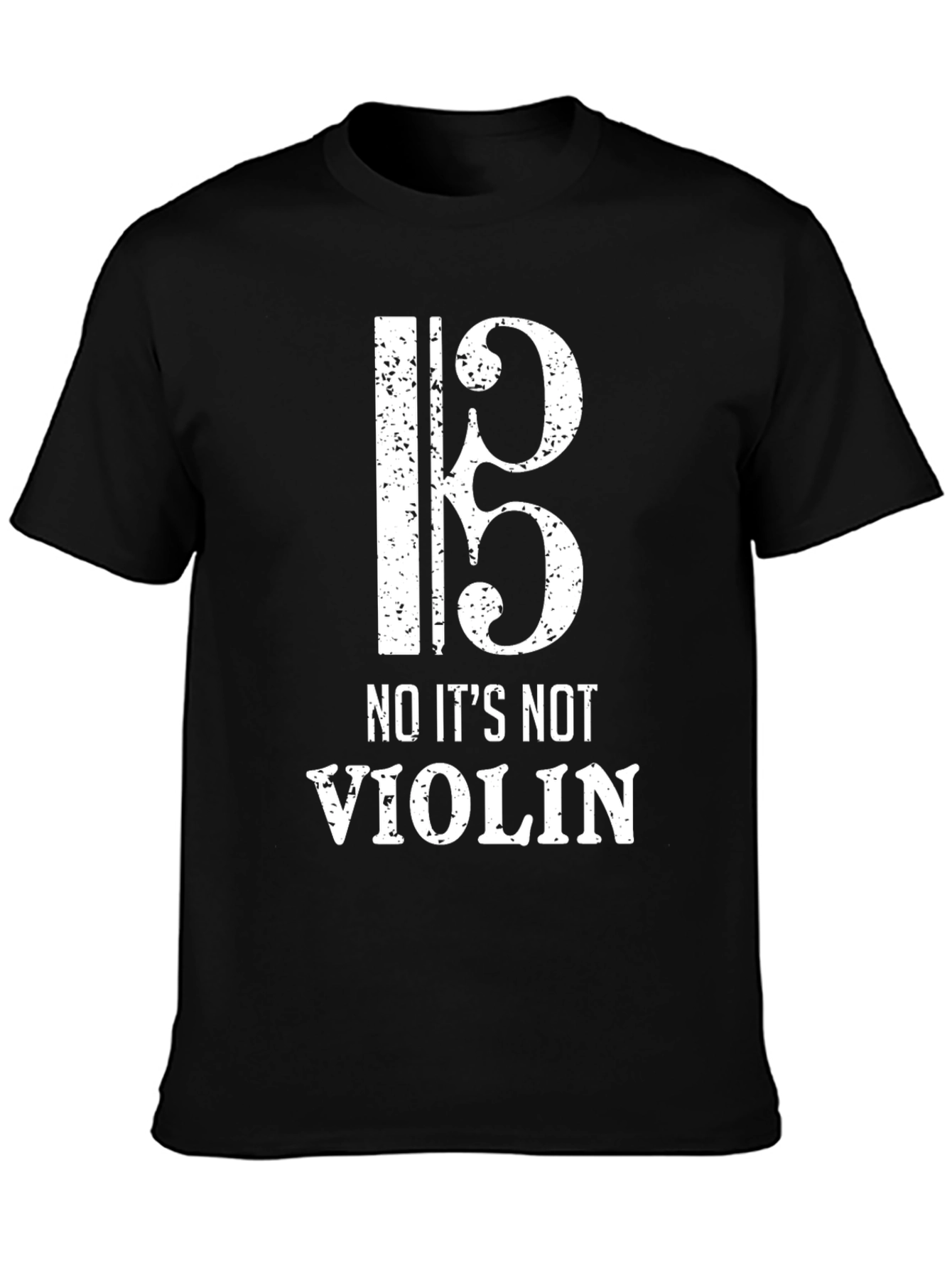Viola Clef T-Shirt - No Its Not Violin!
