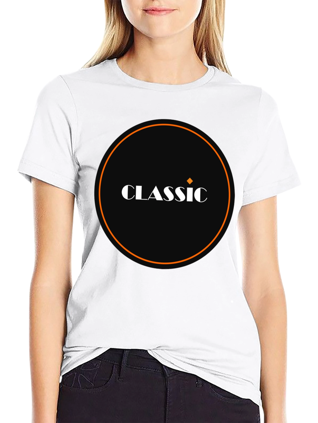 Classic Black Graphic Tee