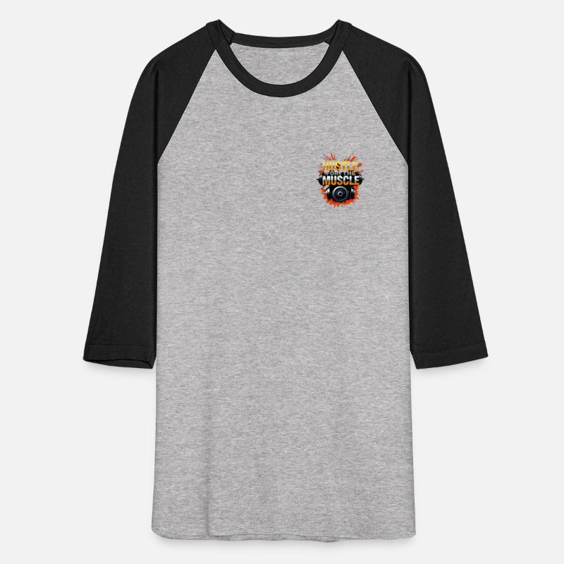 Hustle for the Muscle Gym T-Shirt – Motivational